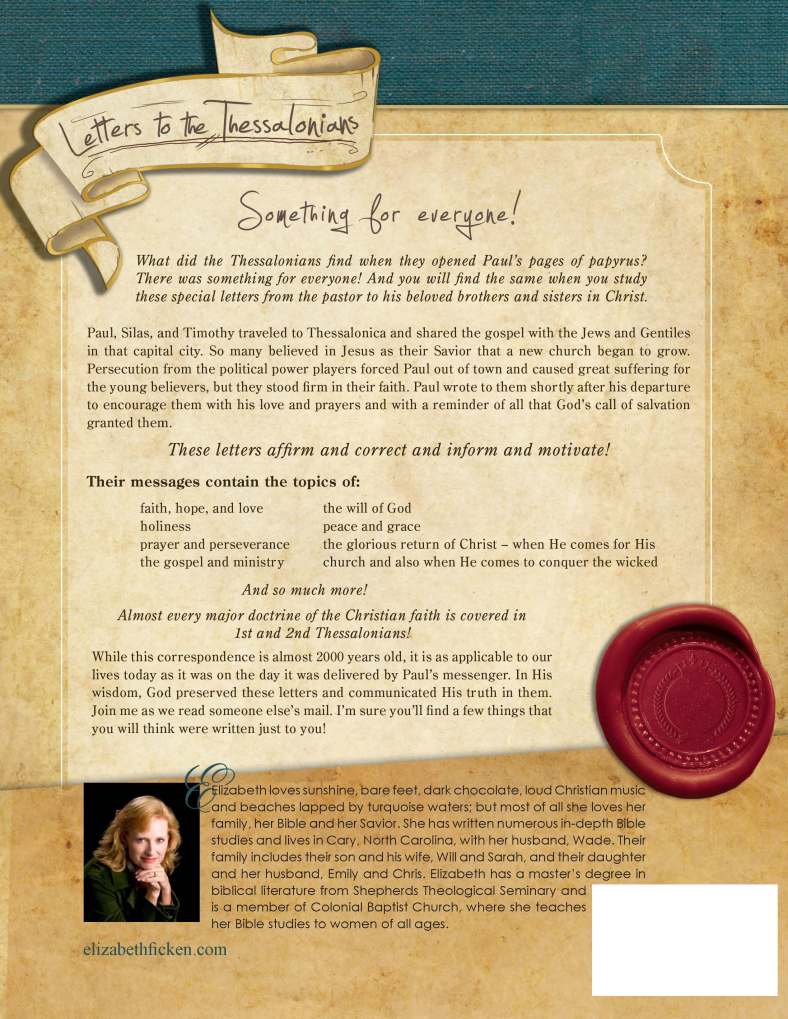 Thessaloians Back Cover